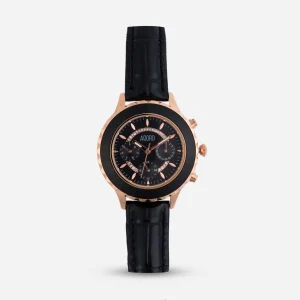 Leather watch